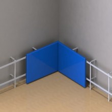 Metallicheskij karkas dlya stenovyh protektorov